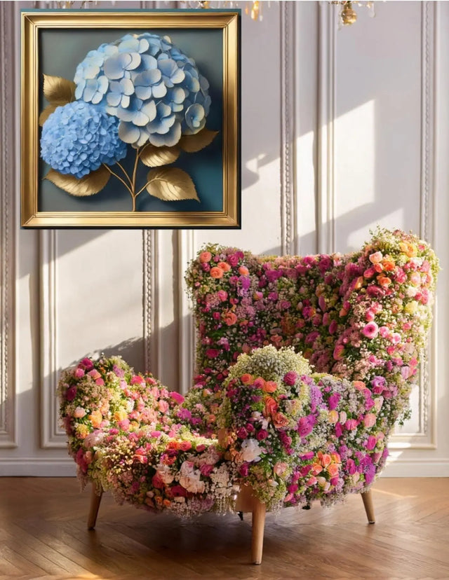 Blue Floral Options - Beaux Faux Flowers Shop
