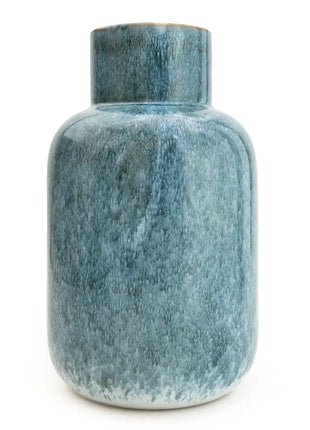 Ceramic Vase in Blue Reactive Glaze, Lagoona Vase image 0