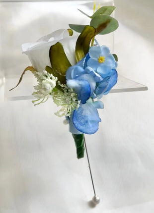  Scottish rose,, & thistle bride  Bouquet silk Wedding Flowers | lblues image 4