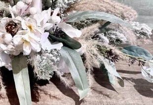 Winter Christmas Festive Table arrangement| Festive Creations image 6