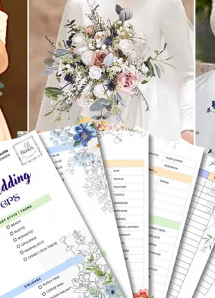 Wedding Flower Planner Free Download Beaux Faux Flowers Shop