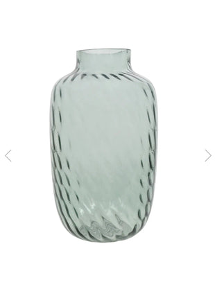 Elegant Glass Vase  34cm in Sea Green Vista Vase Home Decor image 0